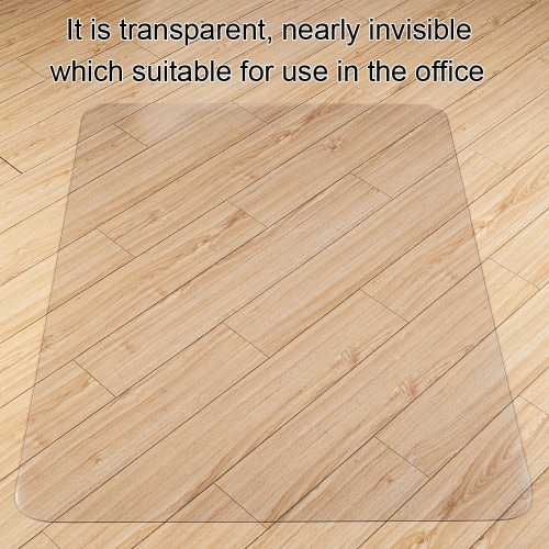 Winado 35.4-in x 47.2-in Dull Polish PVC Non-Slip Grip Indoor Chair Mat