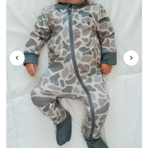 Baby Zip Up - Classic Deer Camo – BURLEBO