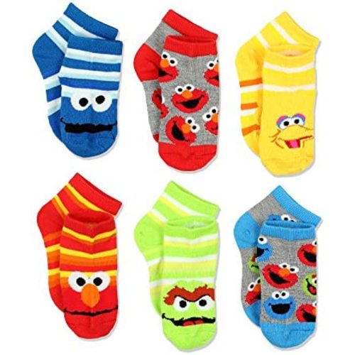 (Small) Sesame Street Boys Multi pack Socks