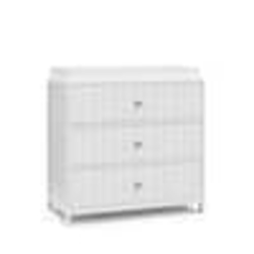 Graco Teddi White 3-drawer Dresser 35.51 in Wide with Changing Topper 03713-501