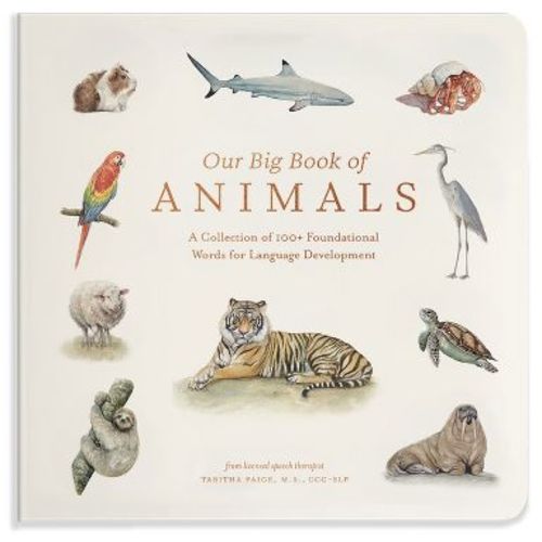Our Big Book of Animals - (Tabitha Paige Children's Book) by Tabitha Paige (Board Book)