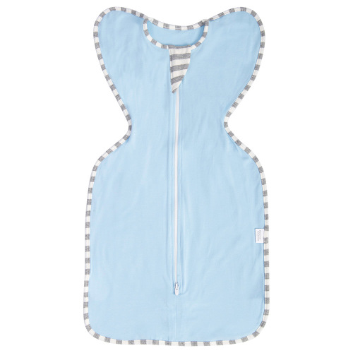 Tiny Toes - Baby Boys Solid Swaddle - Blue