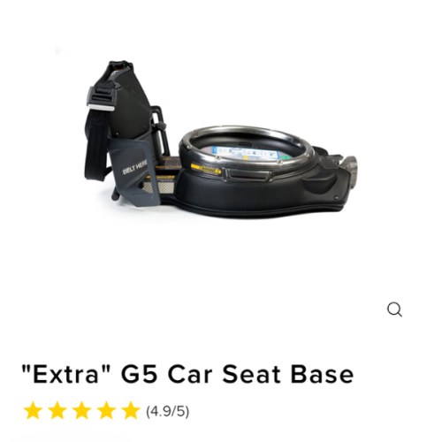 "Extra" G5 Car Seat Base