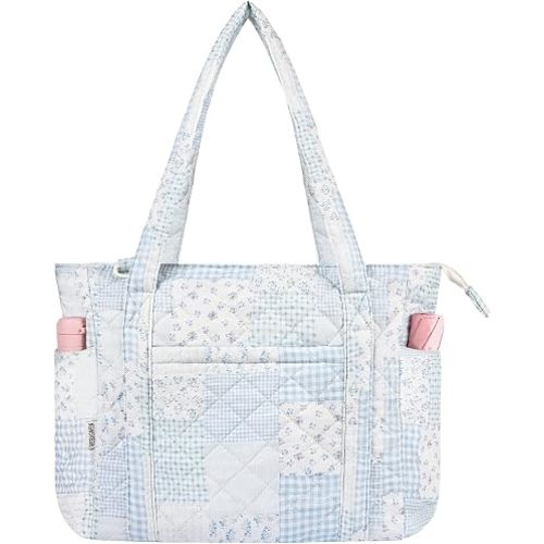 Mom's diaper bag!! Quilted Tote Bag for Women