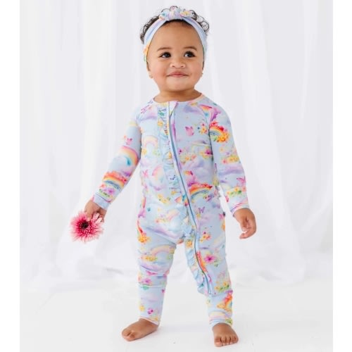 Over the Rainbow Convertible Ruffle Romper
