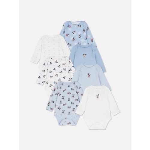 0-36mths | 7pk Disney’s Mickey Mouse Long Sleeve Bodysuits