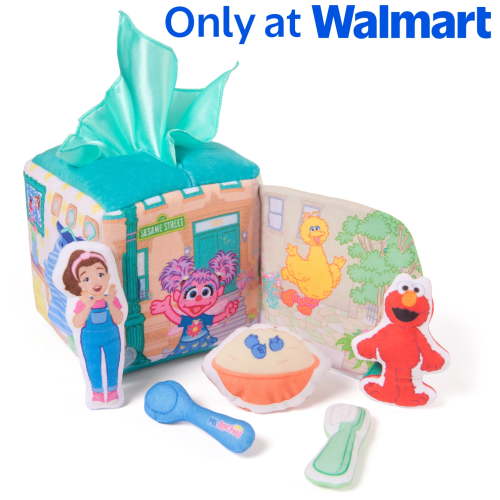 Ms. Rachel, Sesame Street Surprise Learning Box with Plush Elmo & Ms. Rachel, for Ages 3+M