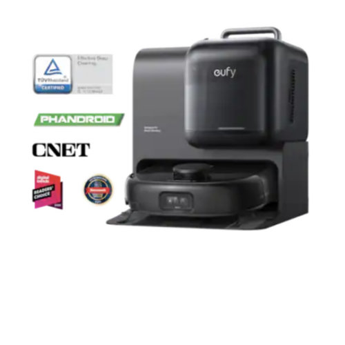 eufy Refurbished Excellent Robot Vacuum E28, 20,000 Pa Suction, Roller Mop with HydroJet System,All in One Station Black T2352111-F0 - Best Buy