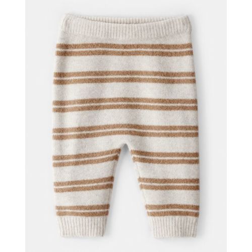 Baby Stripe Sweater Knit Pants - Brown/Cream - OshKosh B'gosh | Carter's