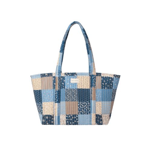 Daydreamer Tote Navy Patchwork