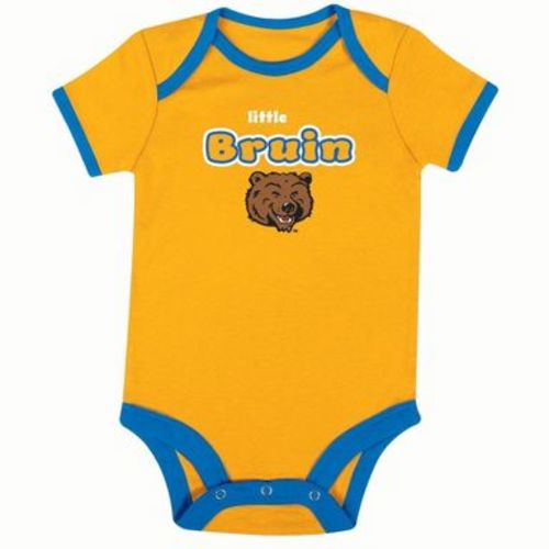 NCAA UCLA Bruins Infant Toddler Boys' 3pk Bodysuit - 6-9M