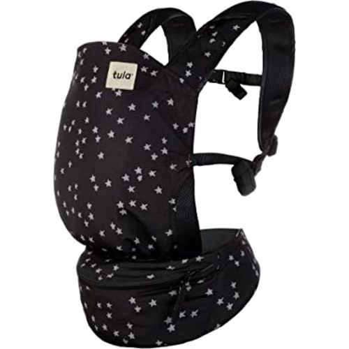 Baby Tula Lite Compact Baby Carrier, Ultra Compact and Lightweight, Travel, Convenient Carry Pouch, Ergonomic and Multiple Posisitions for 12-30 pounds, Discover