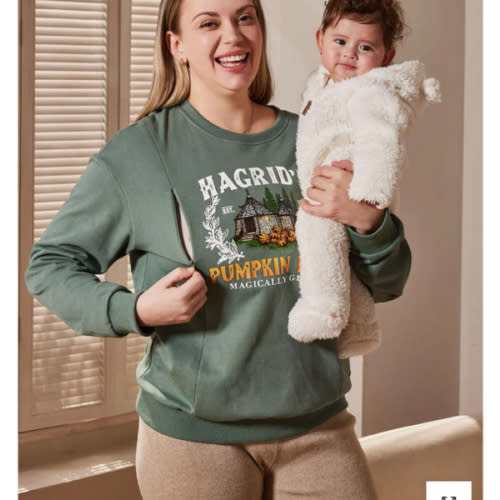 Hagrid's Pumpkin Patch Nursing Sweatshirt