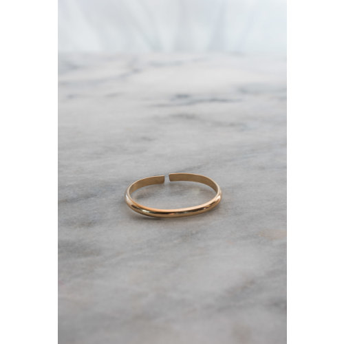 Children's Gold Half Round — Maple & J