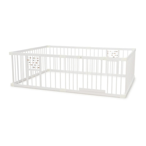 White Wooden Baby Play Pen
