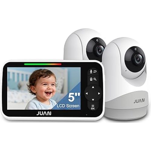 JUAN Baby Monitor with Camera and Audio, No WiFi 100% Private