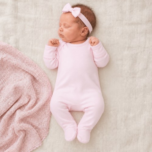 Essentials Lap Footie - Pink