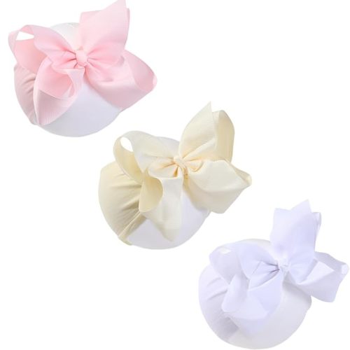 3 Pcs Baby Girls Headband Bows