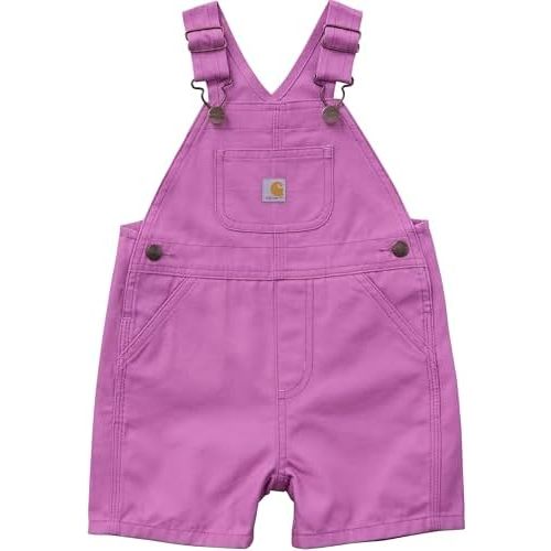 Carhartt Baby Girls' Loose Fit Canvas Shortall