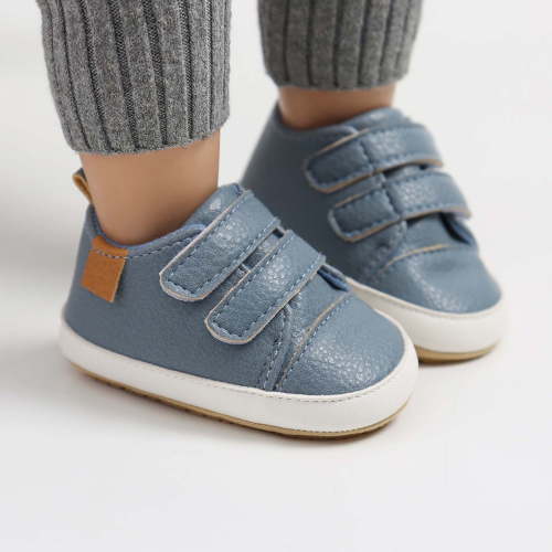 Fridja Baby Shoes Non-Slip Rubber Sole 0-15 Months Infant First Walking Shoes Toddler Crib Shoes Newborn Loafers Flats