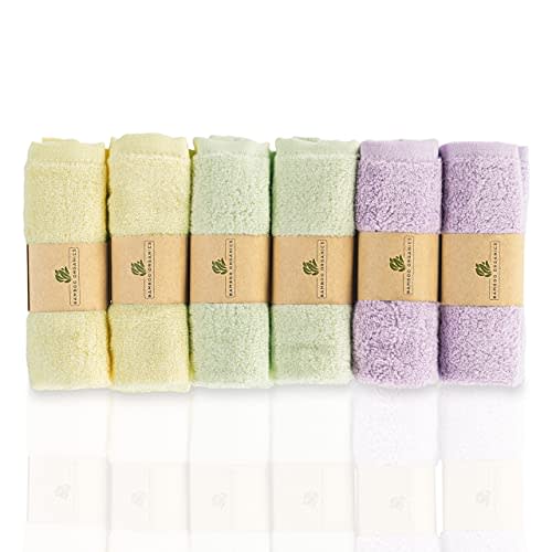 Bamboo Organics 100% Rayon from Bamboo Baby Washcloths Soft Baby Wipes