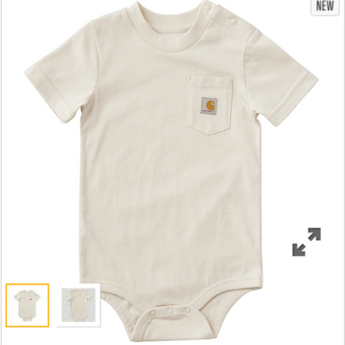 Kids' Short Sleeve Pocket Bodysuit (Baby) | Carhartt