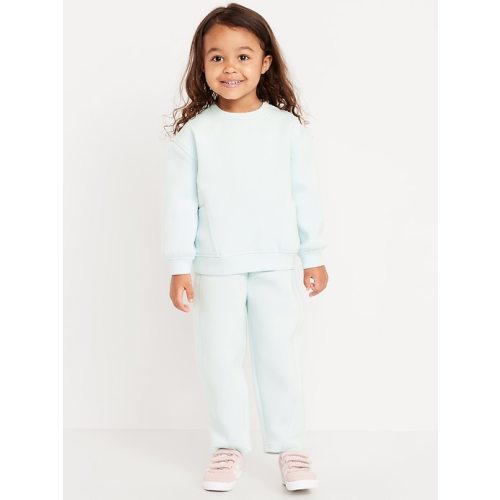 Bounce Fleece Crew-Neck and Sweatpants Set for Toddler Girls
