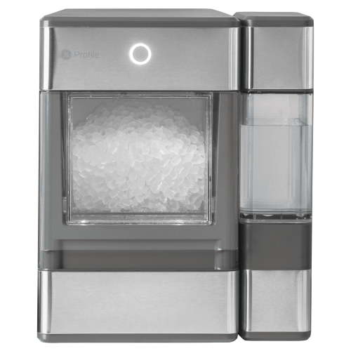 GE Profile™ Opal™ Nugget Ice Maker + Side Tank, Countertop Icemaker, Stainless Steel, 33lbs Daily Ice Production