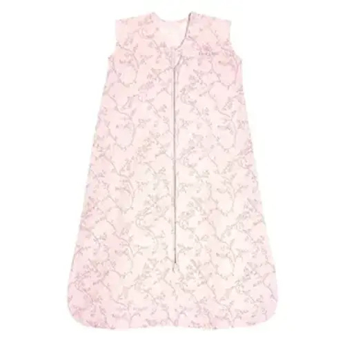 HALO SleepSack, 100% Cotton Wearable Blanket, Swaddle Transition Sleeping Bag, TOG 0.5, Pink Toile, Small, 0-6 Months