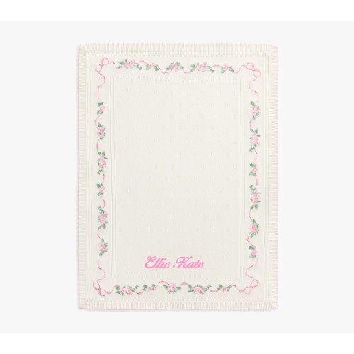 LoveShackFancy Hearts of Roses Knit Baby Gift Set