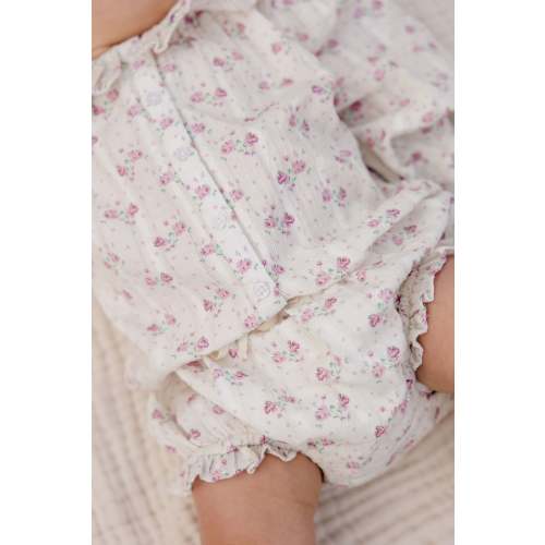 Organic Cotton Frill Bloomer - Molly Lilac