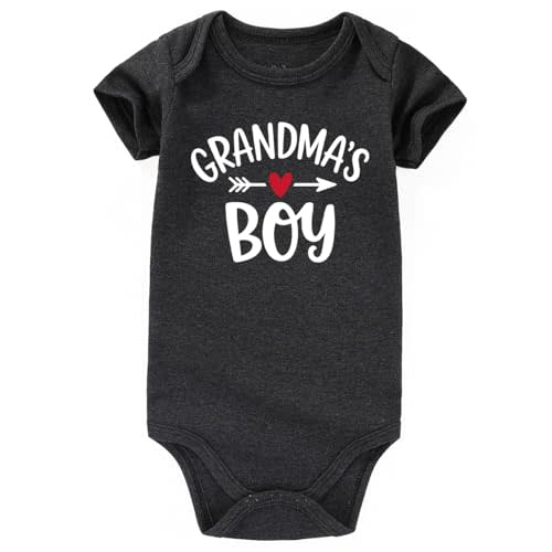 grandma's boy baby clothes grandma boy's clothing boy Bodysuits