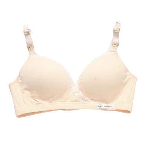 Women's All Cotton Nursing Bra - Steel-Free Comfortable Breastfeeding Underwear - S-XXXL, All Seasons