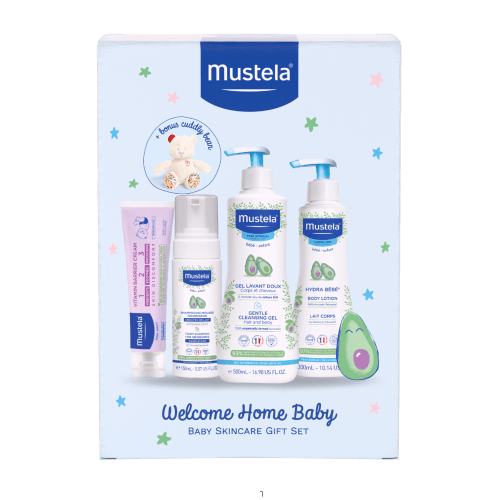 Mustela Welcome Home Baby Skincare Set – 4 Pack