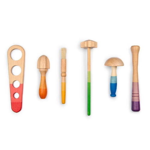 Wooden Rainbow Tools