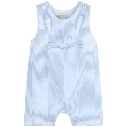 Lil cactus Boys Baby and Toddler Easter Bunny Shortalls