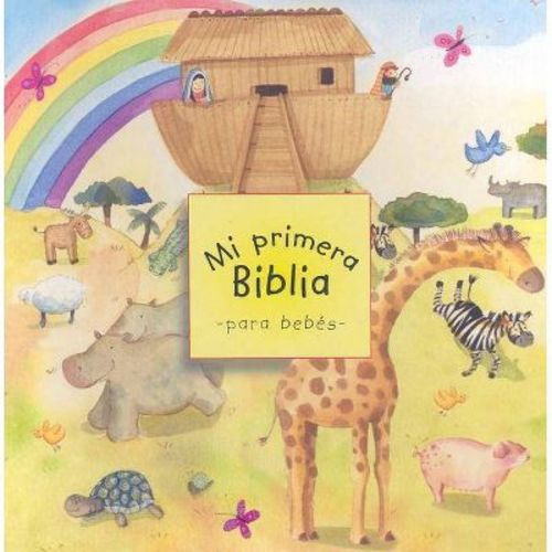 Mi Primera Biblia Para Bebés - by Sally Wright (Board Book)