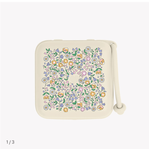 BIBS x LIBERTY Pacifier Box Chloe Meadow - Ivory