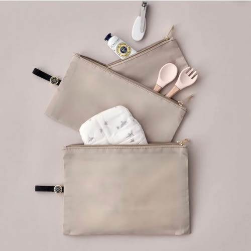 HAPP Brand Expandable Packing Pouches - Beige