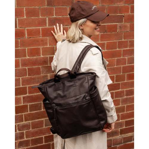 Bronx Backpack - Chocolate