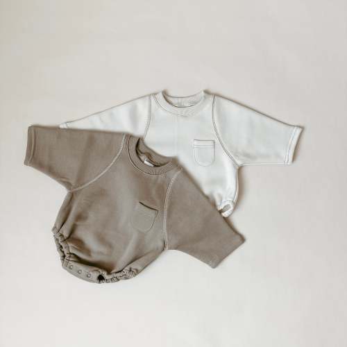 Sweatshirt Bubble Romper