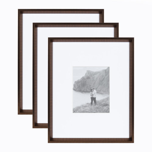 Wade Logan® Baislee 3 Piece Matte Plastic Single Picture Frame Set & Reviews | Wayfair