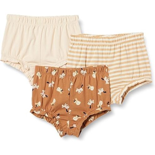 Amazon Essentials Baby-Girls Cotton Bloomer Shorts