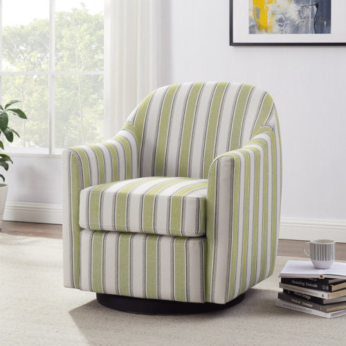 Breakwater Bay 29.92In Linend Fabric Swivel Accent Chair & Reviews | Wayfair