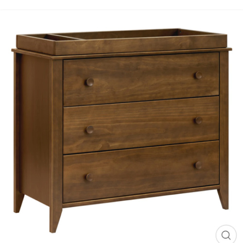 Babyletto Sprout 3 Drawer Changer Dresser with Removable Changing Tray | Modern Nursery™