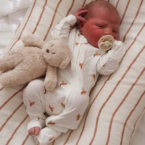 Cotton Growsuit - Honey Bee