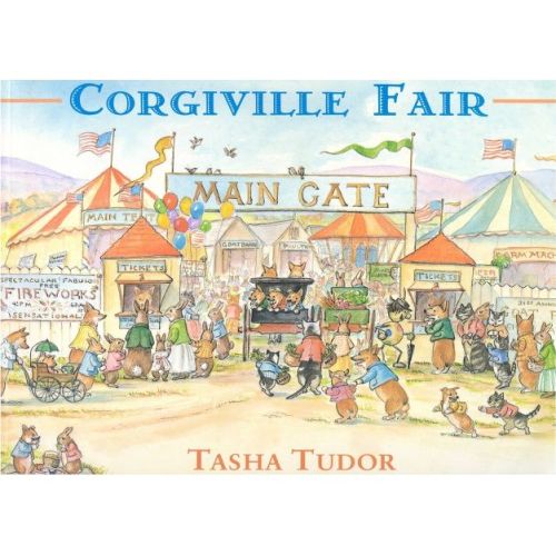 Corgiville Fair - by Tasha Tudor (Hardcover)