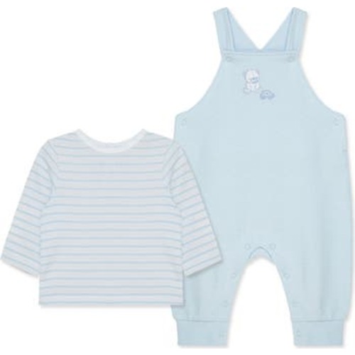 Little Me Long Sleeve Top & Overalls Set | Nordstromrack