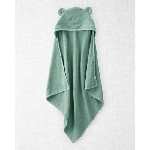 Little Planet by carter's Bath Towel - Green Frog : Target