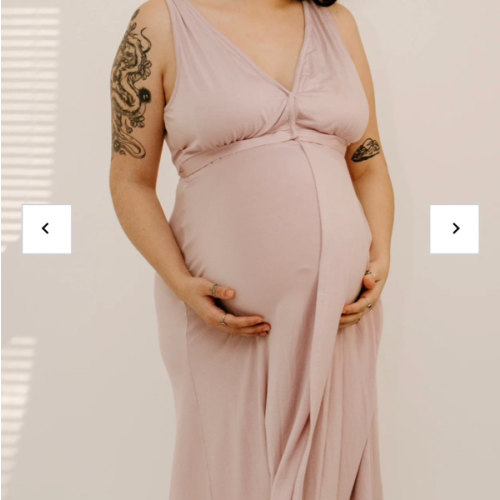 Juliet Labor & Postpartum Gown in Mauve-Limited Time – Lila